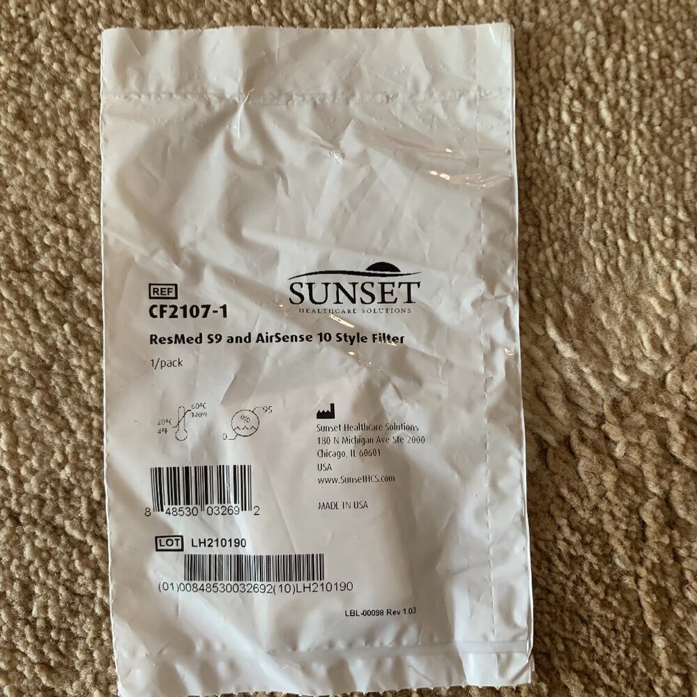 NEW: Sunset CF2107-1 Filters